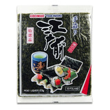 Alga Marinha Yakinori Edomae P/ Sushi E Temaki Com 10 Folhas