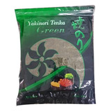 Alga Yaki Sushi Nori Green Pacote De 140g Com 50 Folhas