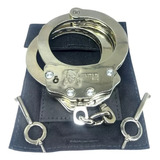 Algema De Pulso Cromada Profissional - Com Porta Algema
