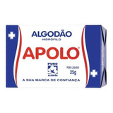 Algodão Hidrófilo Apolo Caixa De 25g Para Manicure Pedicure