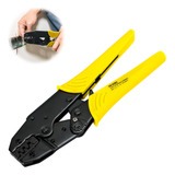Alicate Prensar Crimpar Terminal Pino Isolados 0,5 Até 6mm