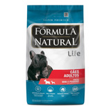 Alimento Fórmula Natural Super Premium Life Para Cão Adulto De Raça Mini E Pequena Sabor Mix Em Sacola De 15kg