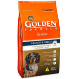 Alimento Golden Premium Especial Formula Para Cão Senior De Raça Pequena Sabor Frango E Arroz Em Sacola De 10.1kg