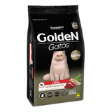 Alimento Golden Premium Especial Para Gato Adulto Sabor Carne Em Sacola De 10.1kg