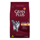 Alimento Gran Plus Castrados Para Gato Adulto Sabor Frango Y Arroz De 10.1 Kg