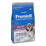 Alimento Premier Super Premium Raças Específicas Shih Tzu Para Cachorro Adulto De Raça Pequena Sabor Frango Em Sacola De 1kg