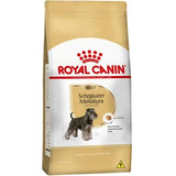 Alimento Royal Canin Breed Health Nutrition Miniature Schnauzer Para Cão Adulto De Raça Mini Sabor Mix Em Sacola De 7.5kg