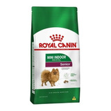 Alimento Royal Canin Size Health Nutrition Mini Indoor Senior Para Cão Senior De Raça Pequena Sabor Mix Em Sacola De 7.5kg