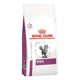 Alimento Royal Canin Veterinary Diet Feline Renal Para Gato Adulto Sabor Mix Em Sacola De 500g