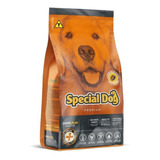 Alimento Special Dog Premium Para Cão Adulto Todos Os Tamanhos Sabor Carne Plus Em Sacola De 20kg