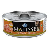 Alimento Umido P/gatos Matisse Mousse Frango 85g