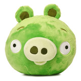 Almofada De Pelúcia Angry Birds Green Pig Plush Bad Piggies