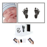 Almofada Impressão Pé Mão Bebê Recém-nascido Pezinho Nenem
