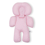 Almofada P/ Bebê Conforto - Universal + Estrela Rosa Menina
