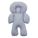 Almofada Para Bebê Conforto - Universal + Cinza