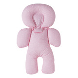 Almofada Para Bebê Conforto - Universal + Coração Rosa