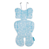 Almofada Redutora Bebe Conforto Cadeirinha Carrinho Clingo Cor Azul