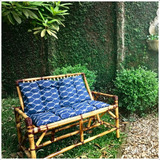 Almofada Sofá De Bambu Poltrona Jardim Impermeável Aquablock