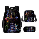 Alta Calidad Mochila Tipo Bolígrafo Carin Five Nights At