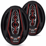 Alto Falante 6x9 Bicho Papão 350w Total 4 Ohms Rms Com Led