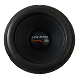 Alto Falante Sub Magnum 12 Poleg New Bass 380w 4+4 Ohms Trio Cor Preto