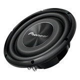 Alto Falante Subwoofer Slim 10 Pioneer Ts-a2500ls4 300w Cor Preto