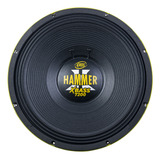 Alto Falante Woofer Eros Hammer Xbass 7200 15 Pol 2250w 4ohm Cor Amarelo