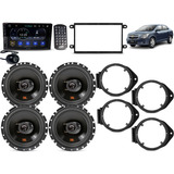 Alto Falantes Jbl + Mp5 + Camera + Moldura Onix Spin Prisma
