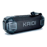 Alto-falante Kaidi Max Kd-805 Portátil Com Bluetooth E Wifi Waterproof Preto 110v/220v 