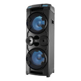 Alto-falante Philco Pcx20000 Com Bluetooth 1800w Rms Bivolt 100v/240v Cor Preto