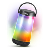 Alto-falante Portátil Bluetooth Novik Glow Lâmpada De Luz Led Usb