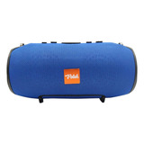 Alto-falante Portátil Com Bluetooth Azul 80db - Caixa De Som