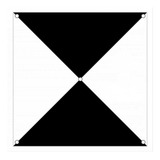 Alvo/ponto De Controle Para Drone - 100x100 Cm - Kit C/05 Un