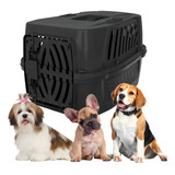 Alvorada Caixa De Transporte N4 Pet Gato Caes 15kg Cor Preto