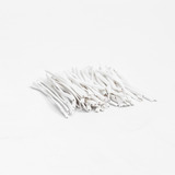 Amarilho Fecho De Arame Lacre 8 Cm Branco +/- 1600 Un. 1 Kg