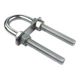 Amarrador Ferragem U Popa U-bolt 1/2 Aço Inox - Barc Náutico