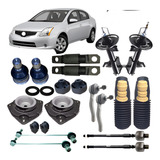 Amort Pivo Terminal Barra Axial Bieleta Bucha Sentra 08 A 12