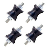 Amortecedor De Vibração Coxim 2 / 3/8'' - Vibra Stop 4 Pçs