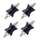 Amortecedor De Vibração Coxim 2 / 3/8'' Vibra Stop 4 Pçs