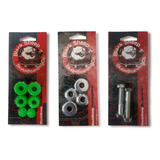 Amortecedor + Parafuso Central Para Trucks De Skate+ Arruela