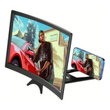 Ampliador De Tela Lente De Aumento Lupa Zoom Curva 3d 14 Pol