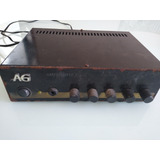 Amplificador Amplimixer Ss3w Ag Alfa Global Para Restauro