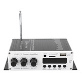 Amplificador De Potência Cartão De Memória Usb Fm 3 Em 1 Est