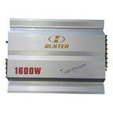 Amplificador De Potência H-buster Hbm-t310 1600w 3 Canais