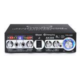 Amplificador Estéreo Bt5.0 De 2 Canais Para Home Theater E C