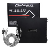 Amplificador Falcon Df1200.4dx Mono Stereo 4 Canais+cabo