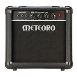 Amplificador Meteoro Mb 15 Transistor Para Contrabaixo De 15w Cor Preto 127/220v