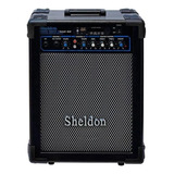 Amplificador Multiuso Sheldon Max 3500 35wrms C/ Bluetooth Cor Preto