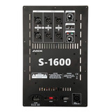Amplificador Para Sub Ativador 1600w Classe D Asx Pro Audio Cor Preto Potência De Saída Rms 1600 W Bi-volt Chave