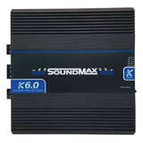 Amplificador Soundmax Linha K K6 6000rms 220v 2ohms 